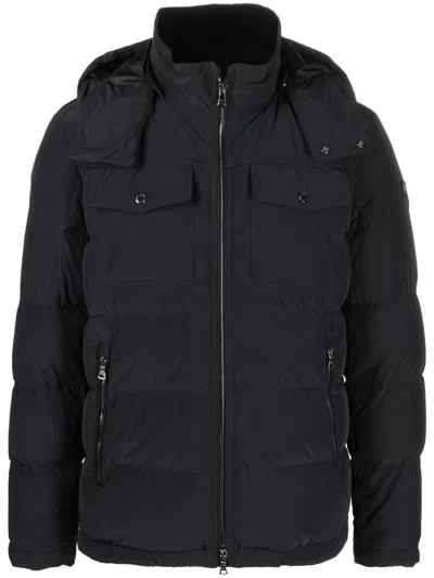 Paul & Shark Save The Sea Padded Jacket In Schwarz