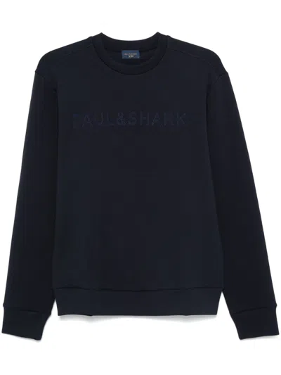 Paul & Shark Save The Sea Sweater In Blue