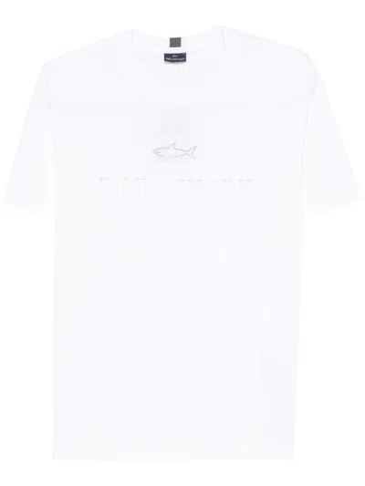 Paul & Shark Save The Sea T-shirt In White
