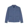 Paul & Shark Shacket Dynamic Stretch In Avio