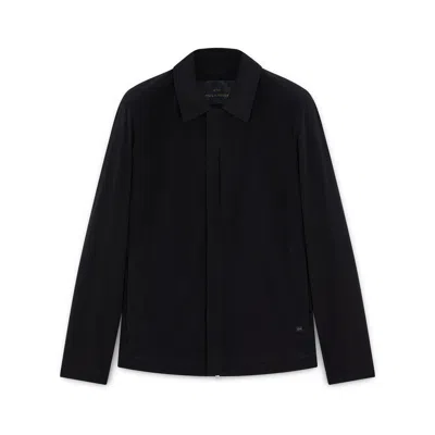 Paul & Shark Shacket Re-130 High Density In Nero