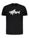 Paul & Shark Shark Graffiti Print Cotton Jersey T-shirt Clothing In Black