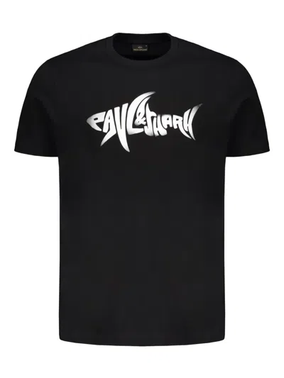 PAUL & SHARK SHARK GRAFFITI-PRINT COTTON T-SHIRT