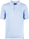 Paul & Shark Logo Embroidered Polo Shirt In Blue