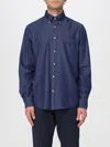 Paul & Shark Giza Cotton Shirt With Double Use Cuffs