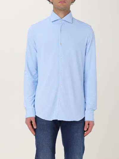 Paul & Shark Shirt  Men Color Gnawed Blue