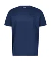 Paul & Shark Short Sleeve Embroidered Logo T-shirt In Blue