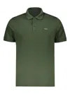 Paul & Shark Short-sleeve Polo Shirt In Green