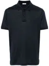 Paul & Shark Short-sleeve Polo Shirt In Blue