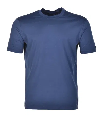 Paul & Shark Short Sleeve Tonal Moon Logo T Shirt Navy
