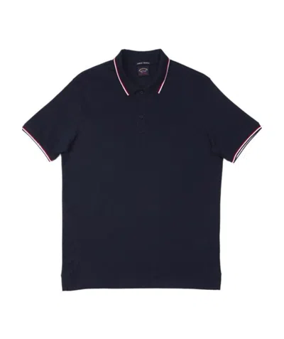 Paul & Shark Short-sleeved Polo Shirt In Black