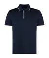 Paul & Shark Cotton Polo Shirt In Black
