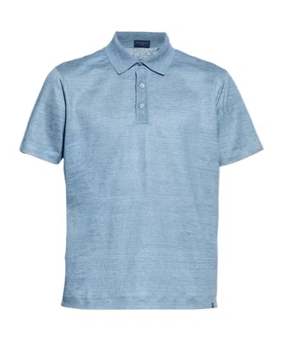 Paul & Shark Short-sleeved Polo Shirt In Blue