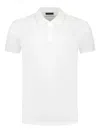 Paul & Shark Short-sleeved Polo Shirt In White