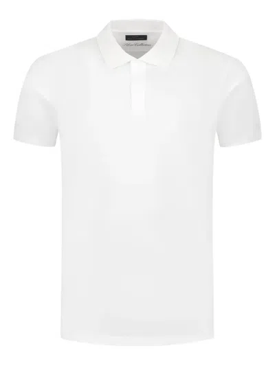 Paul & Shark Short-sleeved Polo Shirt In White