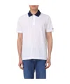 Paul & Shark White Short Sleeves Logo Polo In White