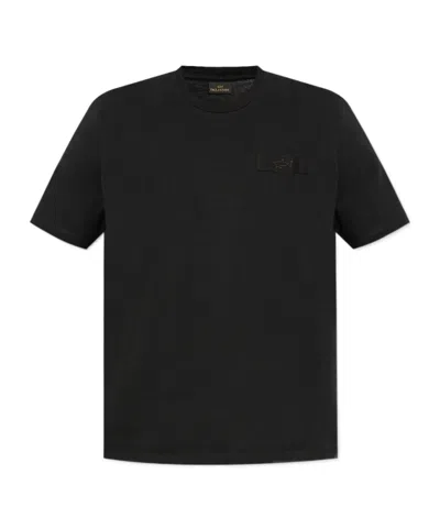 Paul & Shark Short-sleeved T-shirt In Black