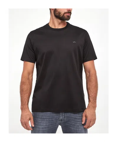 Paul & Shark Short-sleeved T-shirt In Black