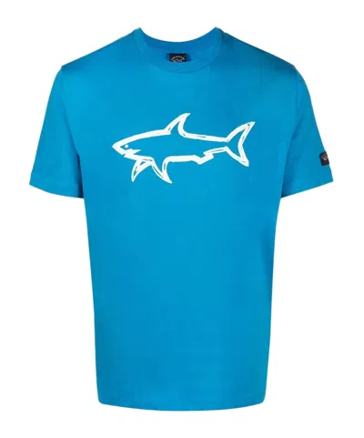 Paul & Shark Short-sleeved T-shirt In Blue