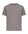 Paul & Shark Logo-embroidered T-shirt In Gray