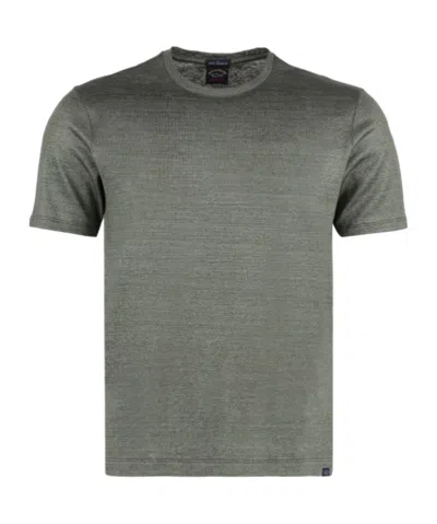 Paul & Shark Short-sleeved T-shirt In Gray