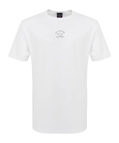 Paul & Shark Short-sleeved T-shirt In White