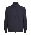 Paul & Shark Lightweight Nylon Jacket For Men In Blue
