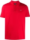 Paul & Shark Slim Fit Polo Shirt In Red