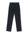 Paul & Shark Straight Casual Pants In Black