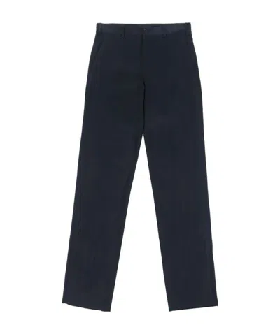 Paul & Shark Straight Casual Pants In Black