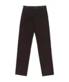 Paul & Shark Straight Casual Pants In Black