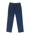 Paul & Shark Straight Casual Pants In Blue