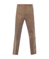 Paul & Shark Straight Casual Pants In Brown