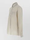 Paul & Shark Straight Cut Cotton Poplin Shirt With Chest Pocket