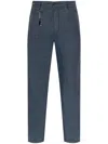 Paul & Shark Straight-leg Trousers In Blue