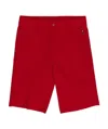 Paul & Shark Straight Shorts In Red