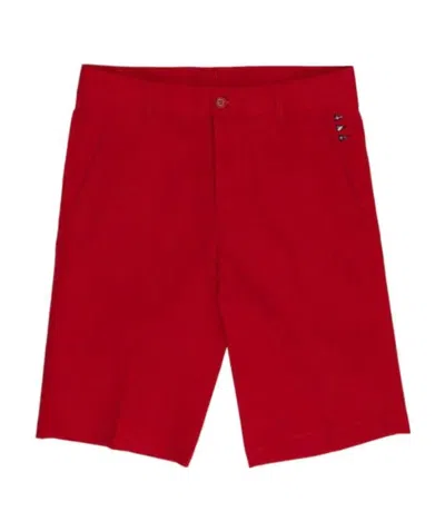 Paul & Shark Straight Shorts In Red