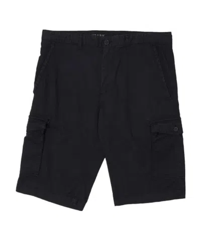 Paul & Shark Straight Side Pocket Shorts In Black