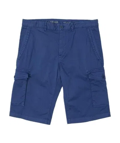 Paul & Shark Straight Side Pocket Shorts In Blue