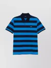Paul & Shark Striped Cotton Polo Shirt
