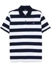 Paul & Shark Stripe-pattern Polo Shirt In White
