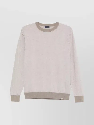 PAUL & SHARK STRIPED CREW NECK SWEATER