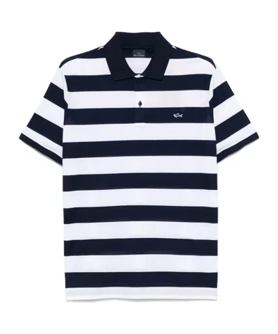 PAUL & SHARK STRIPED POLO SHIRT