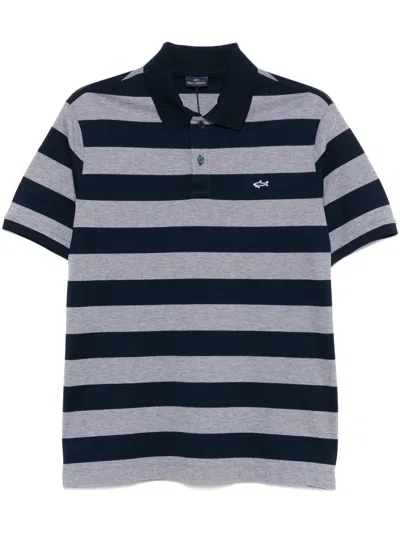 PAUL & SHARK STRIPED POLO SHIRT