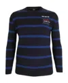 Paul & Shark Striped Pullover In Black