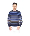 Paul & Shark Striped Pullover In Blue