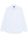 Paul & Shark Striped Shirt In Blue