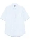 Paul & Shark Striped Shirt In Blue
