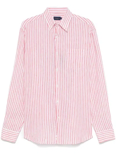 Paul & Shark Striped Shirt In White