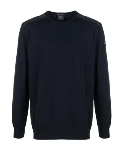 PAUL & SHARK STRIPED SHOULDER PULLOVER